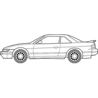 Fujimi 1/24 Nissan Silvia Q`s (S13) [Tohge-6] Plastic Model Kit
