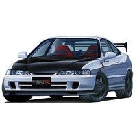 Fujimi 1/24 Spoon Integra Type R (DC2) (w/GT W Wing) [ID-333] Plastic Model Kit