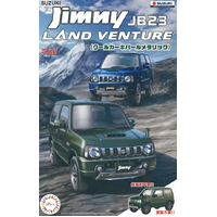 Fujimi 1/24 Suzuki Jimny JB23 (Land Venture/Cool Khaki Pearl) (C-NX-13) Plastic Model Kit 06629