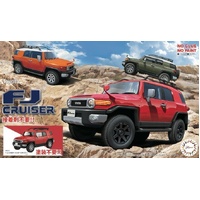 Fujimi 1/24 Toyota FJ Cruiser (Red Color Package Type) [C-NX-9 EX-4] Plastic Model Kit