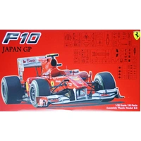 Fujimi 1/20 Ferrari F10 Japan GP (GP-32) Plastic Model Kit