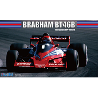 Fujimi 1/20 Brabham BT46B Sweden GP (Niki Lauda/#3 John Watson) (GP-12) Plastic Model Kit