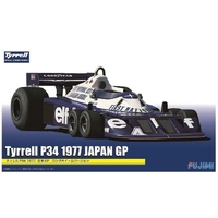 Fujimi 1/20 Tyrrell P34 1977 Japan GP Long Wheel Version (GP-17) Plastic Model Kit 09205