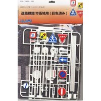 Fujimi Road Sign for Urban Areas (GT-29) Plastic Model Kit [11485]