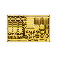 Fujimi Qstyle Chibimaru Genuine Photo-Etched Parts for Type3 Chi-Nu, Type1 Chi-He (QTM G-UP No4)