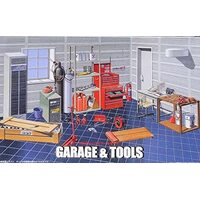 Fujimi 1/24 Garage and Tool (GT-15) Plastic Model Kit [11635]