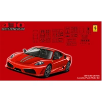 Fujimi 1/24 Ferrari F430 Scuderia (RS-55) Plastic Model Kit