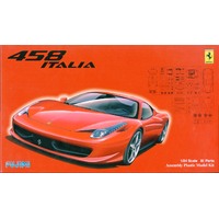 Fujimi 1/24 Ferrari 458 (RS-81) Plastic Model Kit 12382