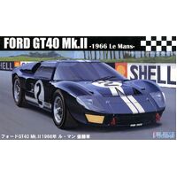 Fujimi 1/24 Ford GT40 Mk-II `66 LeMans Winner (RS-16) Plastic Model Kit