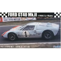 Fujimi 1/24 Ford GT40 Mk-II `66 LeMans 2nd (RS-32) Plastic Model Kit 12604