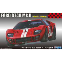 Fujimi 1/24 Ford GT40 `66 LeMans (RS-51) Plastic Model Kit 12606