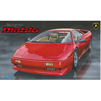 Fujimi 1/24 Lamborghini DIablo/4WD VT Blackstar (RS-67) Plastic Model Kit [12679]