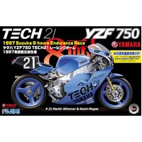 Fujimi 1/12 YAMAHA YZR750 TECH21 1987 (Bike-No9) Plastic Model Kit