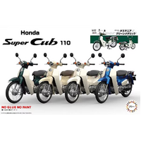 Fujimi 1/12 Honda Super Cub110 (Tasmania Green Metallic) (B-NX-No2) Plastic Model Kit 14180