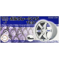 Fujimi 1/24 Volk Racing TE37 18inch [Wheel-09] Wheels for Plastic Models