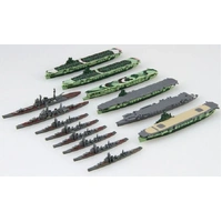 Fujimi 1/3000 Remain War Vessel Set [Type Unryu/Ryuho/Hiyo/Aoba] (NWC-19) Plastic Model Kit 40155