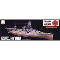 Fujimi 1/700 IJN Battleship / Hybrid Carrier Hyuga Full Hull Model (KG-35) Plastic Model Kit 45153