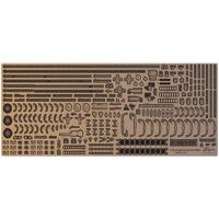 Fujimi 1/700 Photo-Etched Parts Set for IJN Light Cruiser Tama (NX-18 EX-101) Plastic Model Kit