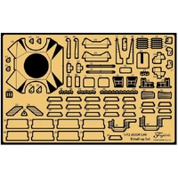 Fujimi 1/72 Genuine Photo-Etched Parts for JGSDF Komatsu Light Armored Vehicle (Mi-203)