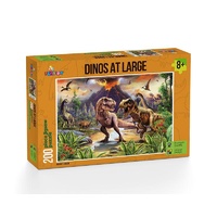 Funbox 200pc Dinos At Large Jigsaw Puzzle