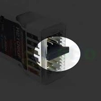 Futaba Receiver Connector Cover for blanking off ports