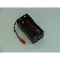 Futaba Battery Holder R2BSSN BEC Connector (4 AA Battery Box)