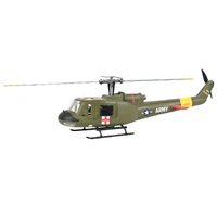 Flywing UH1 3D GPS 10Ch RC Helicopter - Two Blades Green RTF