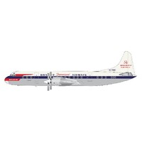 Gemini Jets 1/200 Braniff International Airways L-188A Electra N9709C (polished belly) Diecast Aircraft