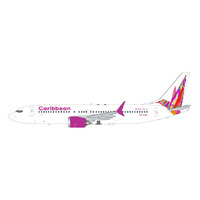 Gemini Jets 1/200 Caribbean Airlines B737 MAX 8 9Y-CAL (new livery) Diecast Aircraft