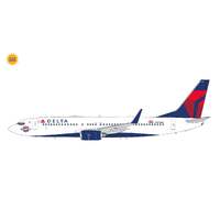 Gemini Jets 1/200 Delta Air Lines B737-800W (N3746H) (Flaps down)