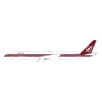 Gemini Jets 1/200 Qatar Airways B777-300ER A7-BAC (25th Anniversary retro livery) Diecast Aircraft