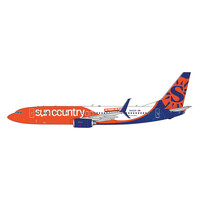 Gemini Jets 1/200 Sun Country Airlines B737-800S N842SY 40 Years of Flight Diecast Aircraft