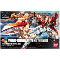 Bandai Gundam HGBF 1/144 Wing Gundam Zero Honoo Gunpla Plastic Model Kit