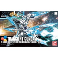 Bandai Gundam 1/144 HGBF Transient Gundam Gunpla Plastic Model Kit