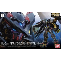Bandai Gundam RG 1/144 Gundam Astray Gold Frame Amatsu Mina Gunpla Model Kit