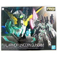 Bandai Gundam RG 1/144 Full Armor Unicorn Gundam Gunpla Plastic Model Kit