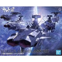 Bandai 1/1000 Space Battleship Yamato 2202: U.N.C.F. AAA-Class DX Plastic Model Kit