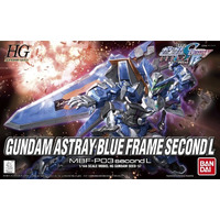 Bandai Gundam HG 1/144 Gundam Astray Blue Frame Second L Gunpla Plastic Model Kit