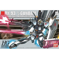 Bandai Gundam HGUC 1/144 Nu Gundam Metallic Coating Ver. Gunpla Plastic Model Kit