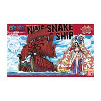 Bandai One Piece Grand Ship Collection - Nine Snake Pirate Ship Plastic Model Kit