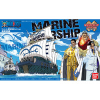Bandai One Piece Grand Ship Collection: The Navy Warship Plastic Model Kit