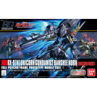 Bandai Gundam HGUC 1/144 RX-0 (N) Unicorn Gundam 2 Banshee Norn (Unicorn Mode) Gunpla Model Kit