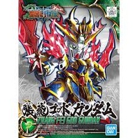 Bandai Gundam SD Sangoku Soketsuden Zhang Fei God Gundam Gunpla Plastic Model Kit