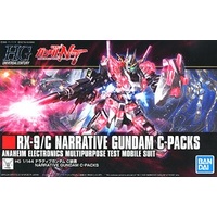 Bandai Gundam HGUC 1/144 RX-9/C Narrative Gundam C-Packs  Gunpla Model Kit