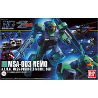 Bandai Gundam HGUC 1/144 MSA-003 Nemo (Z Ver.)  Gunpla Model Kit