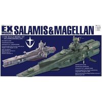 Bandai Gundam 1/1700 EX-23 Salamis & Magellan Plastic Model Kit