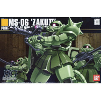 Bandai Gundam HGUC 1/144 MSN-06 Zaku II Production Type Gunpla Model Kit