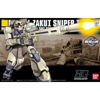 Bandai Gundam HGUC 1/144 MS-05L Zaku I Sniper Type Gunpla Model Kit