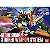 Bandai Gundam SD BB259 Strike Gundam Gunpla Plastic Model Kit