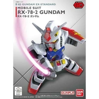 Bandai Gundam SD EX-Standard 001 RX-78-2 Gunpla Plastic Model Kit